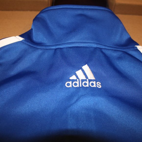 Kansas Jayhawks Men's Adidas Track Jacket - Picture 7 of 7